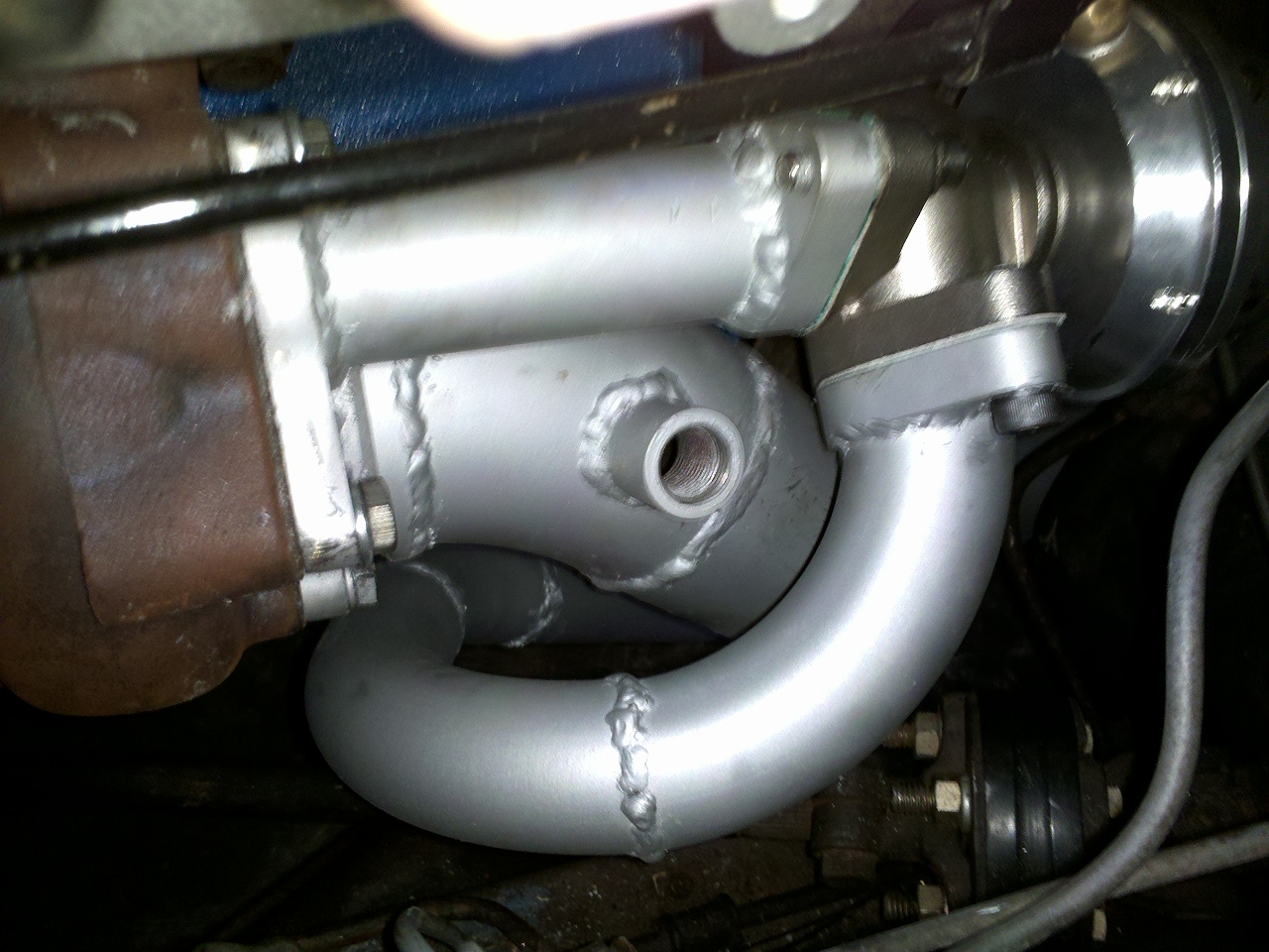 3" Downpipe, 38MM Divorced Port Wastegate Turbo / Supercharger HybridZ